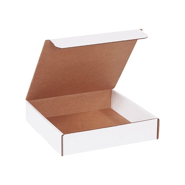 Box Packaging Corrugated Literature Mailers, 9L x 9W x 2H, White, PK50 ML992 - main
